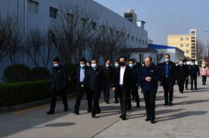 河南省副省长武国定到洛阳milan米兰(中国)官方网站-登录入口调研指导工作